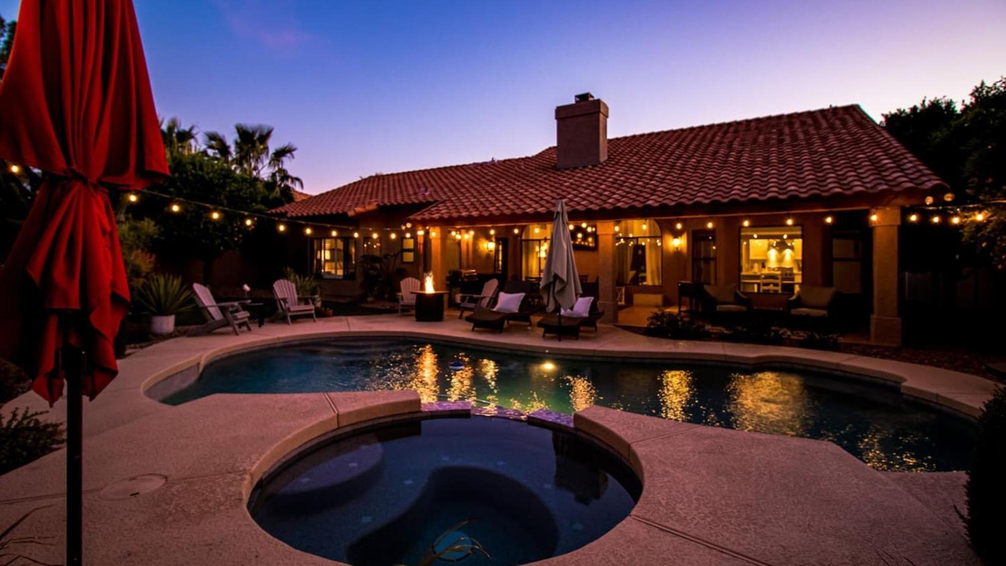Stunning North Scottsdale Luxury Home Whtd Pool Phoenix Exterior foto