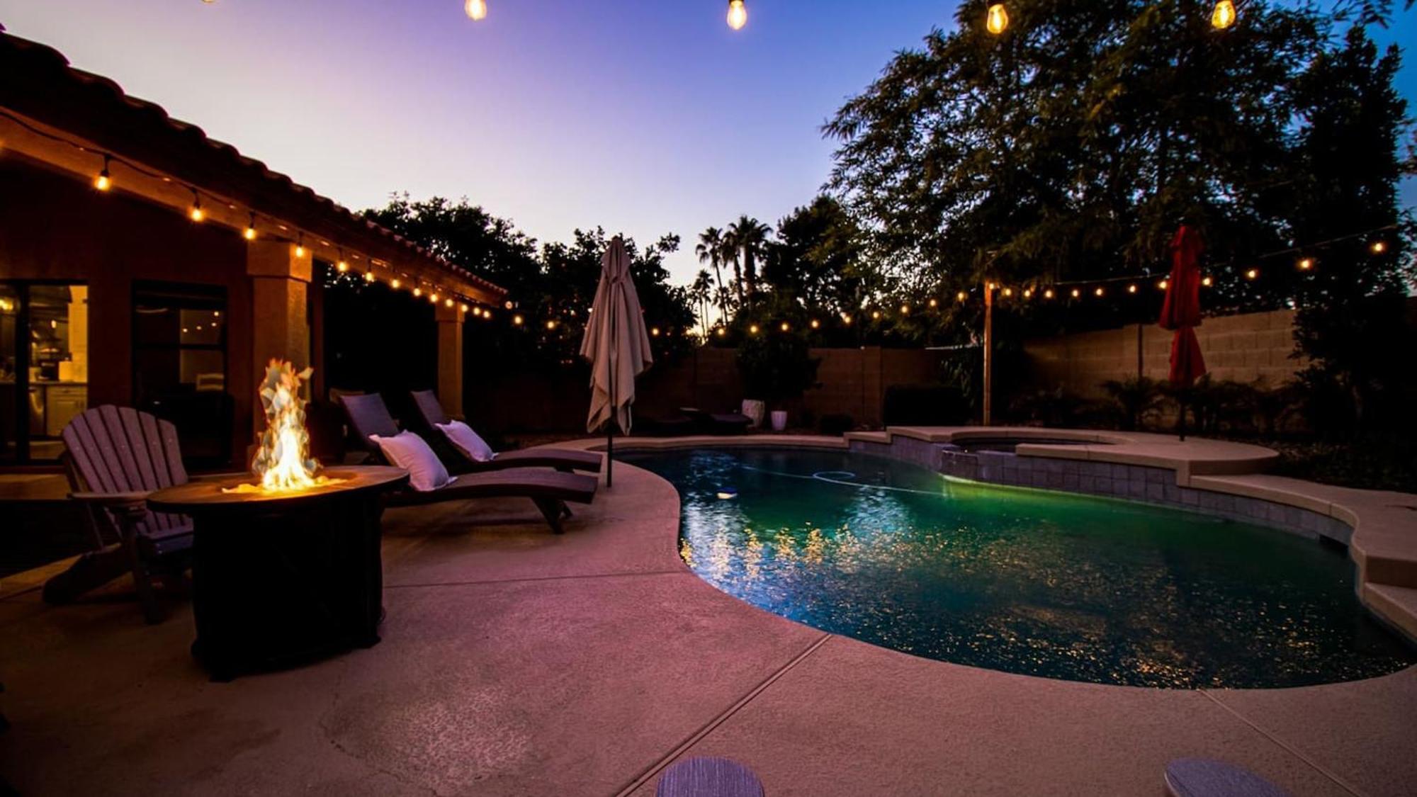 Stunning North Scottsdale Luxury Home Whtd Pool Phoenix Exterior foto