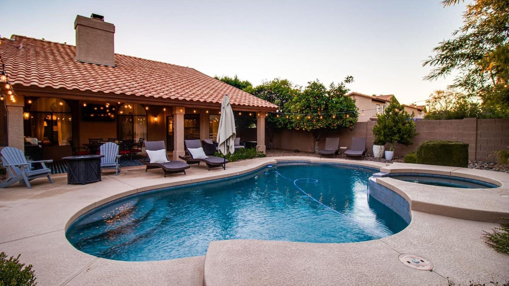 Stunning North Scottsdale Luxury Home Whtd Pool Phoenix Exterior foto